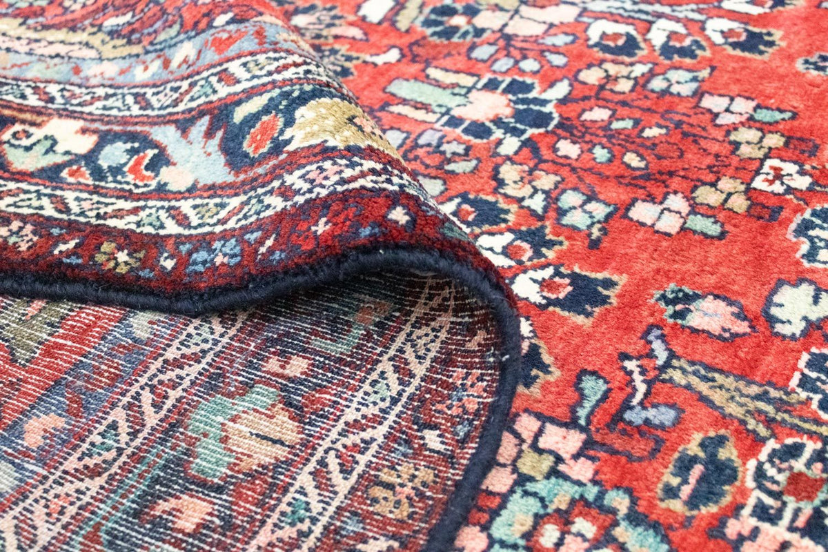 Alfombra de pasillo Alfombra persa - Nómada - 405 x 150 cm - rojo