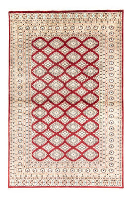 Alfombra Pakistani - 198 x 136 cm - rojo