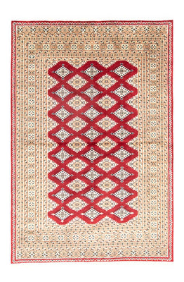 Alfombra Pakistani - 207 x 143 cm - rojo