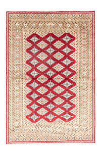 Alfombra Pakistani - 207 x 143 cm - rojo