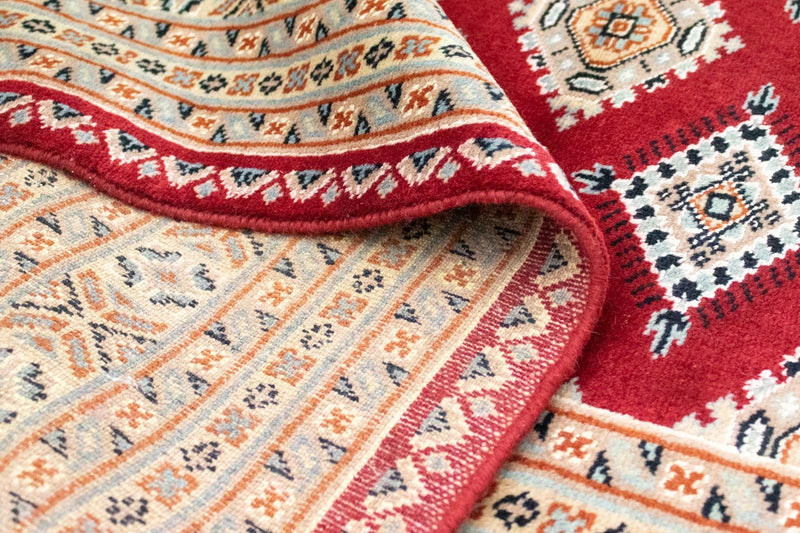 Alfombra Pakistani - 207 x 143 cm - rojo
