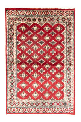 Alfombra Pakistani - 181 x 125 cm - rojo