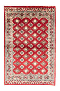 Alfombra Pakistani - 181 x 125 cm - rojo