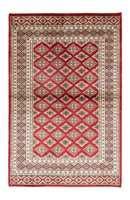 Alfombra Pakistani - 181 x 126 cm - rojo