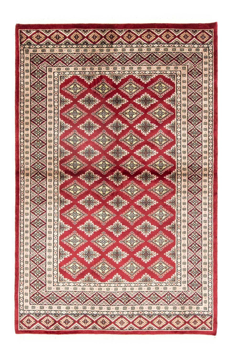 Alfombra Pakistani - 181 x 126 cm - rojo