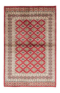 Alfombra Pakistani - 181 x 126 cm - rojo