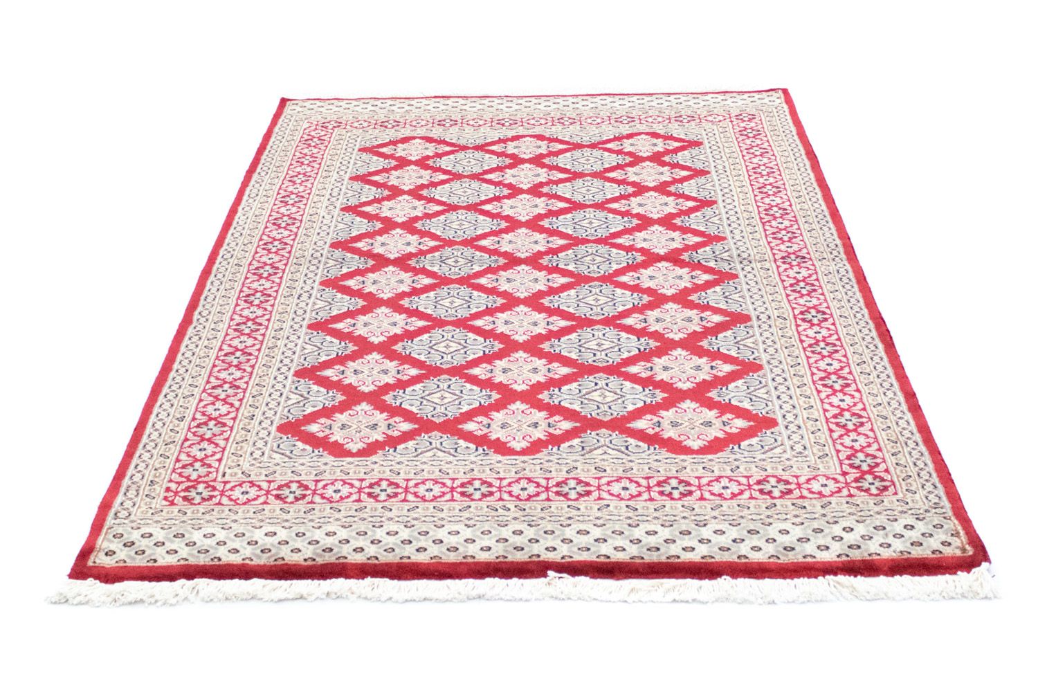 Alfombra Pakistani - 182 x 124 cm - rojo