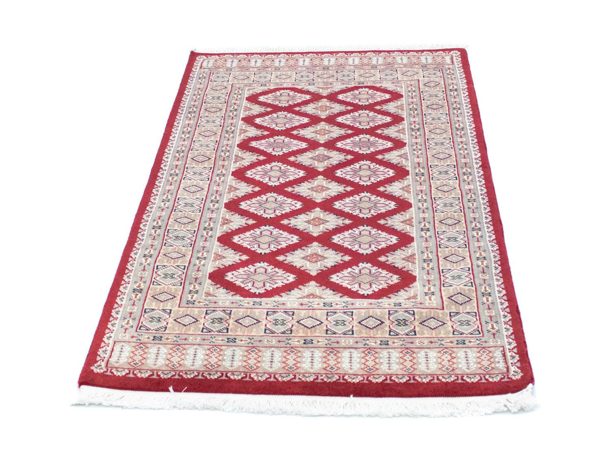 Alfombra Pakistani - 124 x 78 cm - rojo
