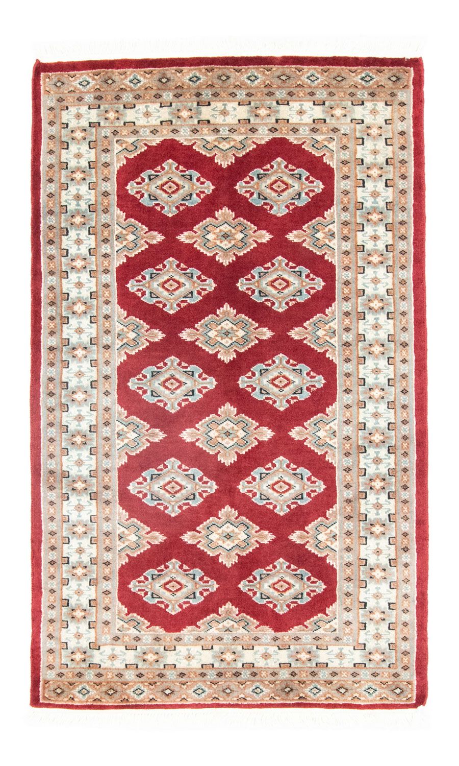 Alfombra Pakistani - 126 x 77 cm - rojo