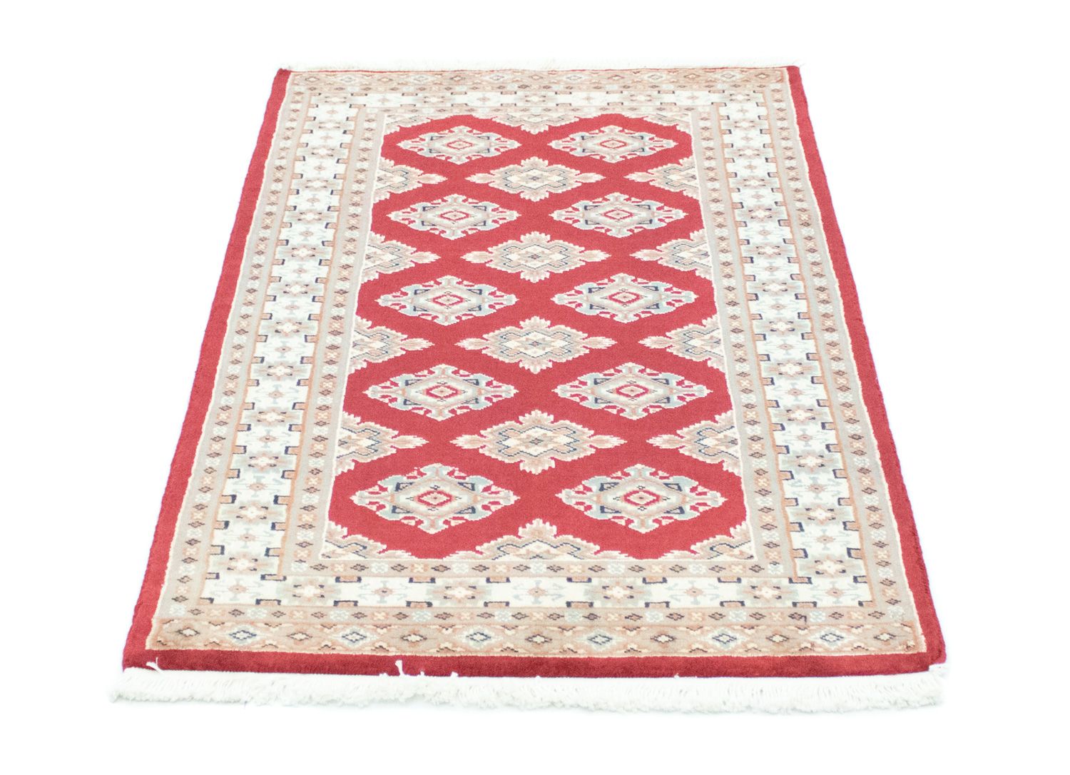 Alfombra Pakistani - 126 x 77 cm - rojo