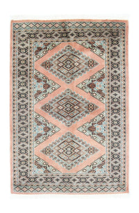 Alfombra Pakistani - 119 x 81 cm - rosa