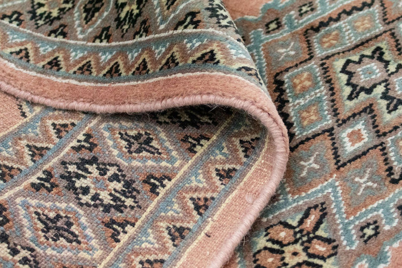 Alfombra Pakistani - 119 x 81 cm - rosa