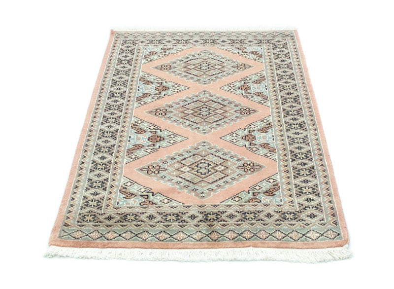 Alfombra Pakistani - 119 x 81 cm - rosa