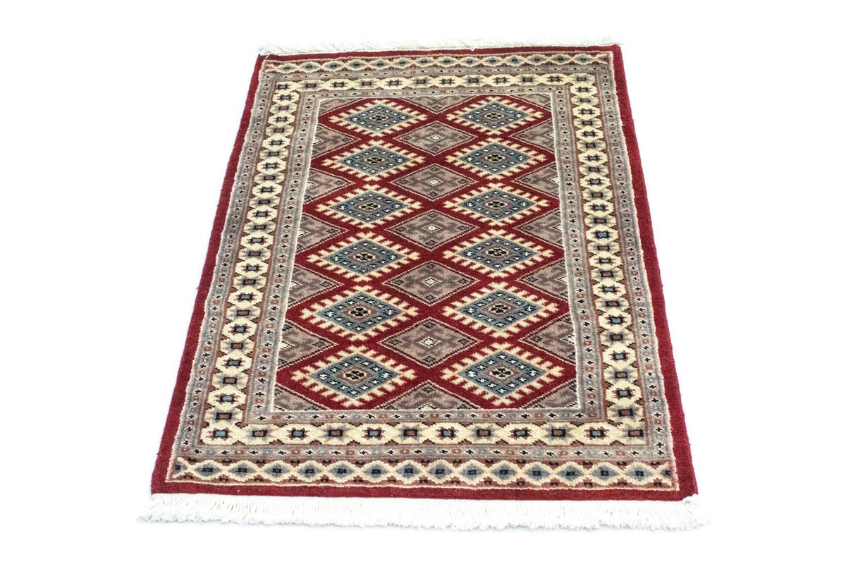 Alfombra Pakistani - 91 x 62 cm - rojo