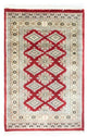 Alfombra Pakistani - 96 x 63 cm - rojo