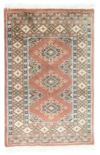 Alfombra Pakistani - 88 x 57 cm - marrón