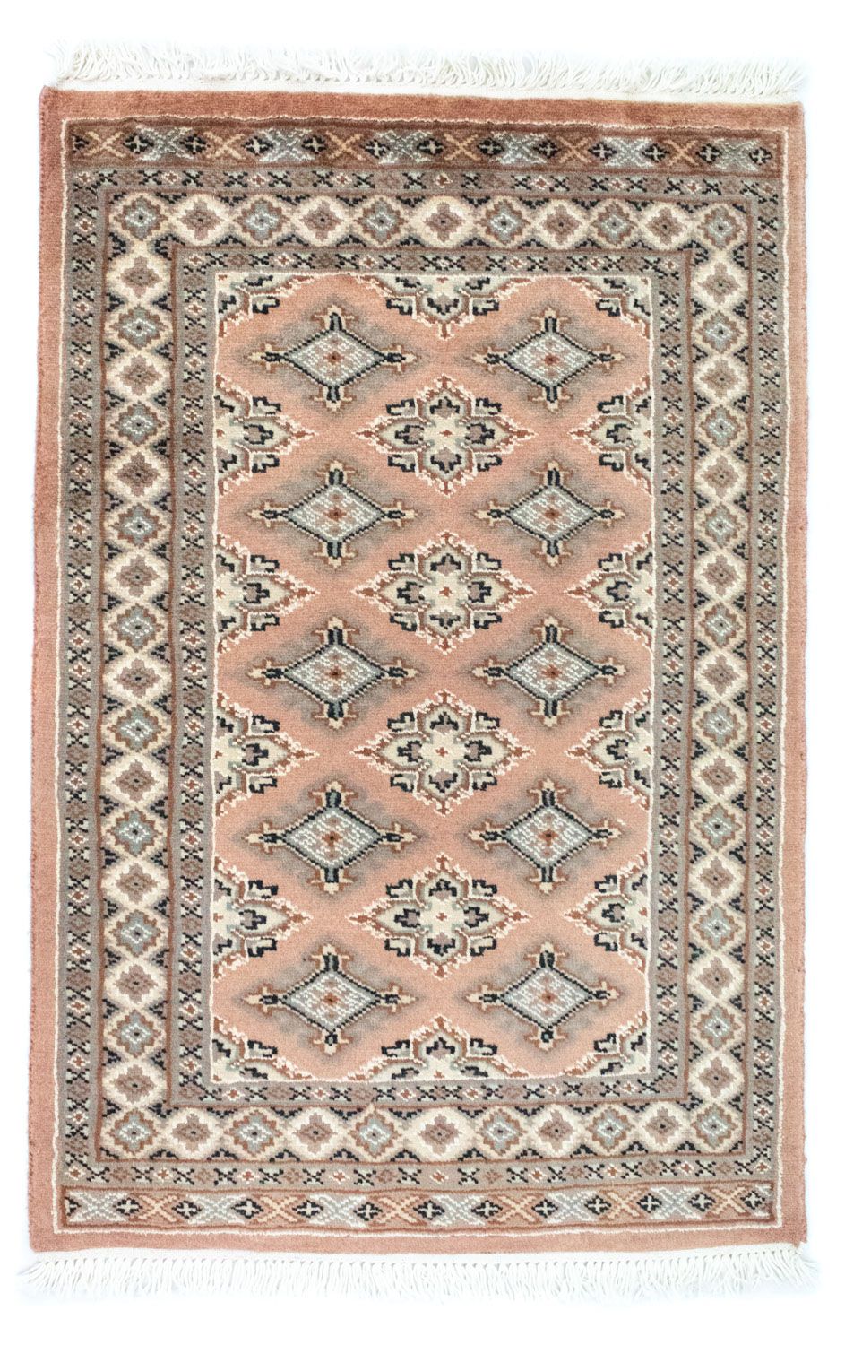 Alfombra Pakistani - 91 x 61 cm - salmón