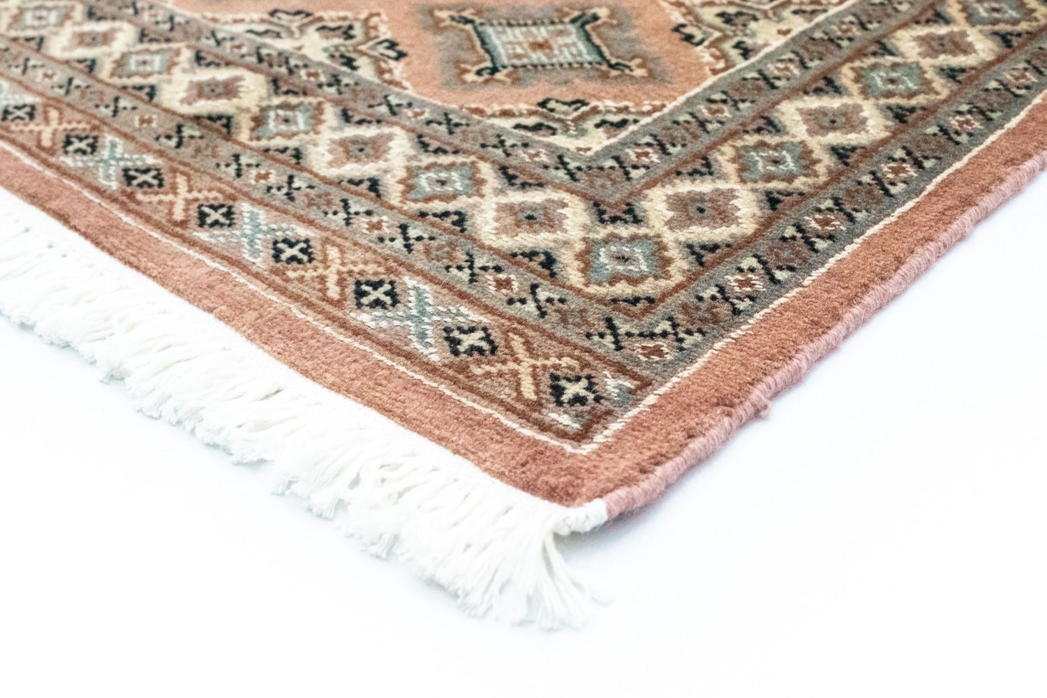 Alfombra Pakistani - 91 x 61 cm - salmón