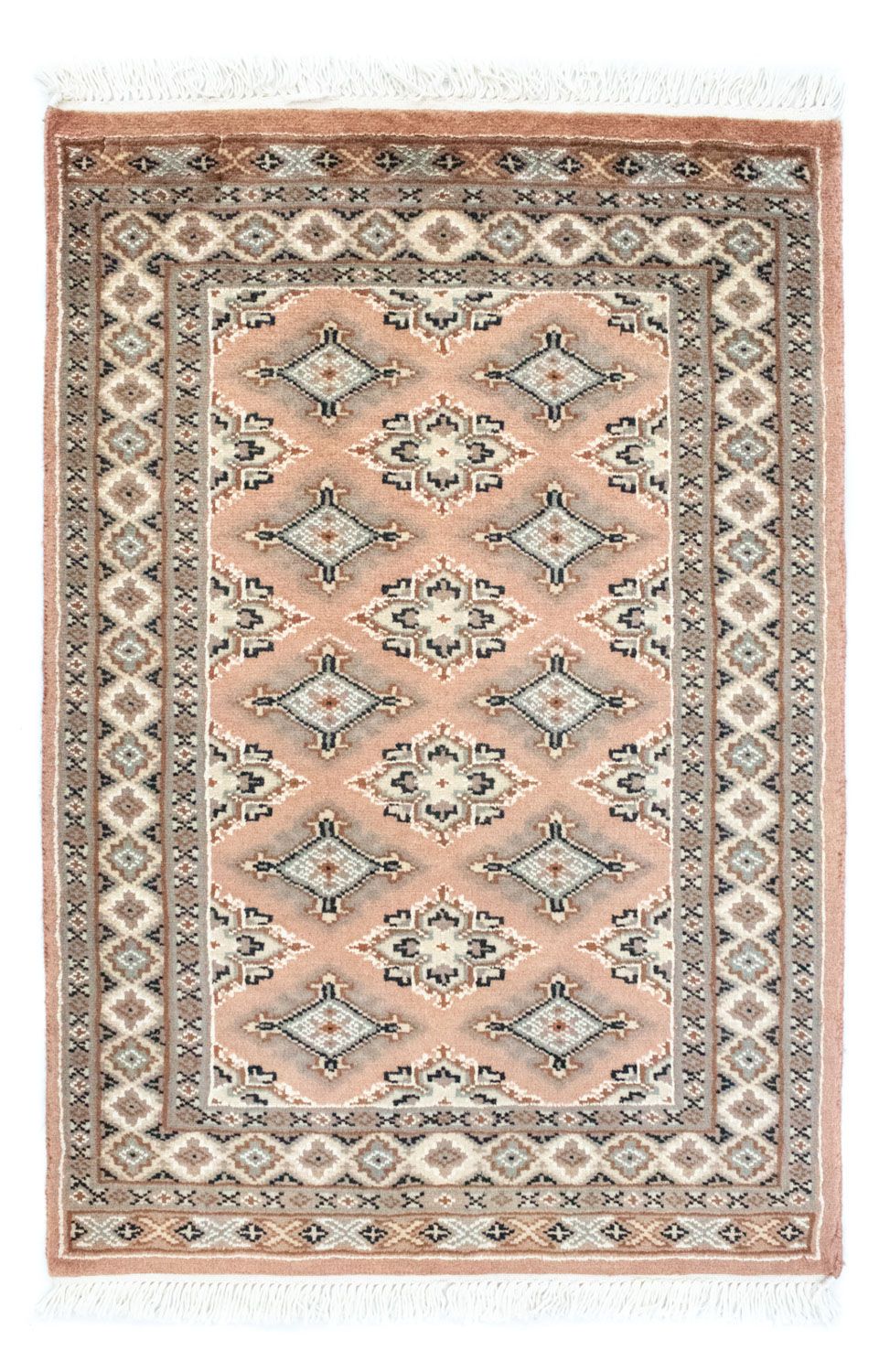 Alfombra Pakistani - 91 x 61 cm - salmón