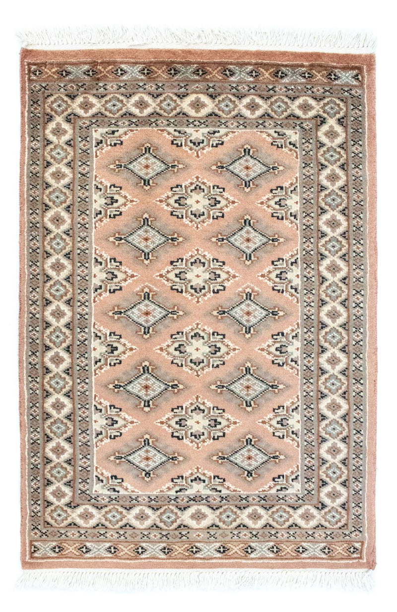 Alfombra Pakistani - 91 x 61 cm - salmón