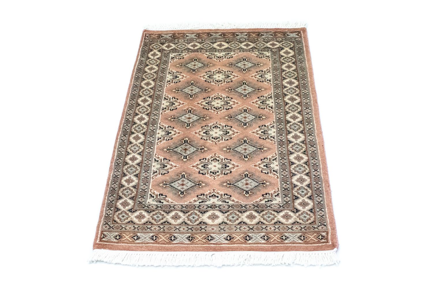 Alfombra Pakistani - 91 x 61 cm - salmón