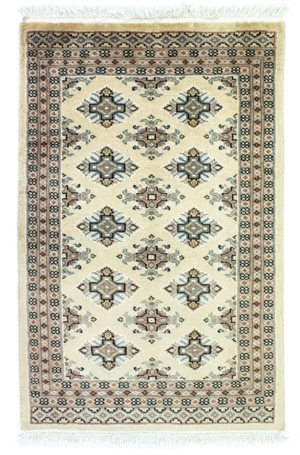 Alfombra Pakistani - 93 x 61 cm - beige