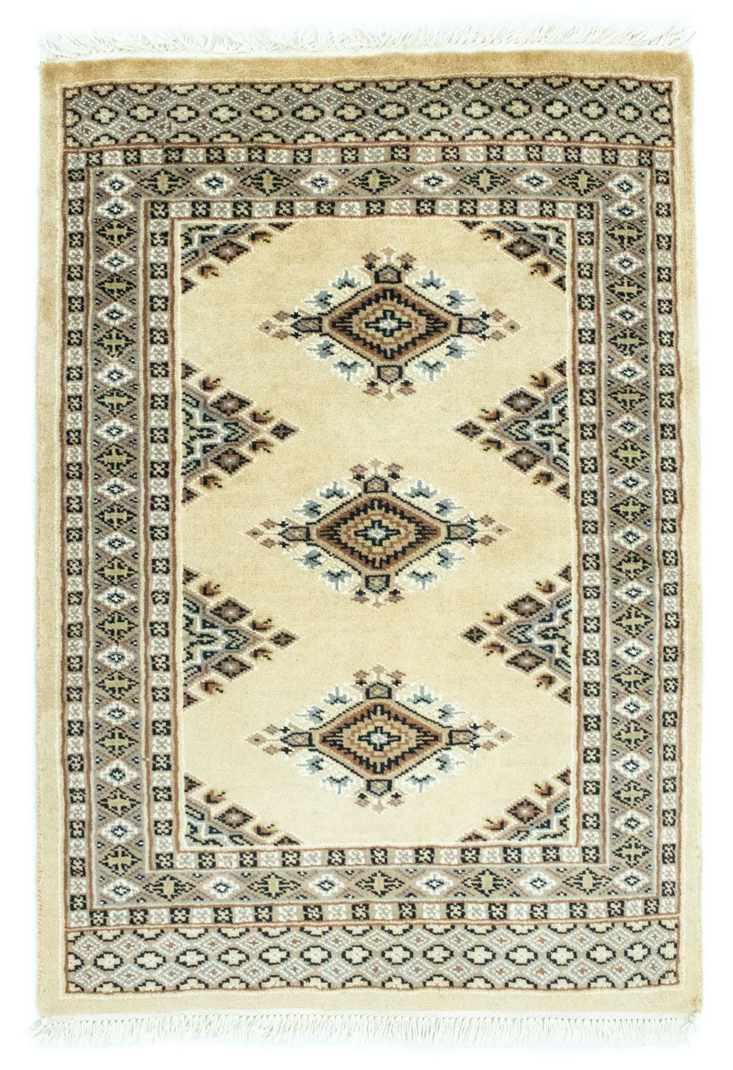 Alfombra Pakistani - 94 x 64 cm - beige