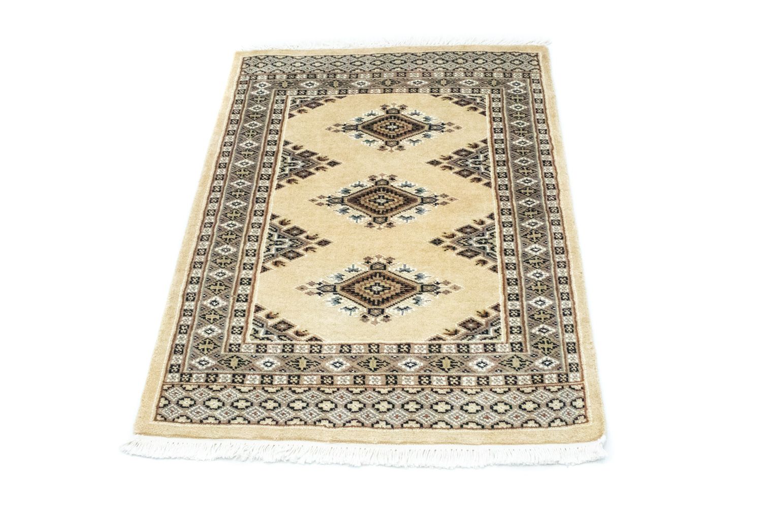 Alfombra Pakistani - 94 x 64 cm - beige