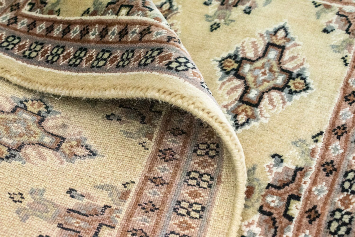 Alfombra Pakistani - 87 x 62 cm - beige