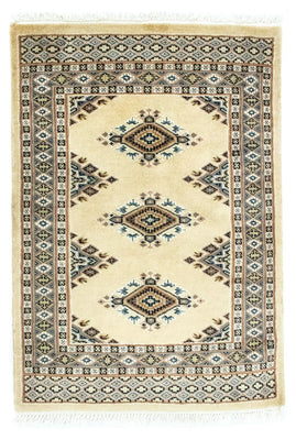 Alfombra Pakistani - 92 x 64 cm - beige