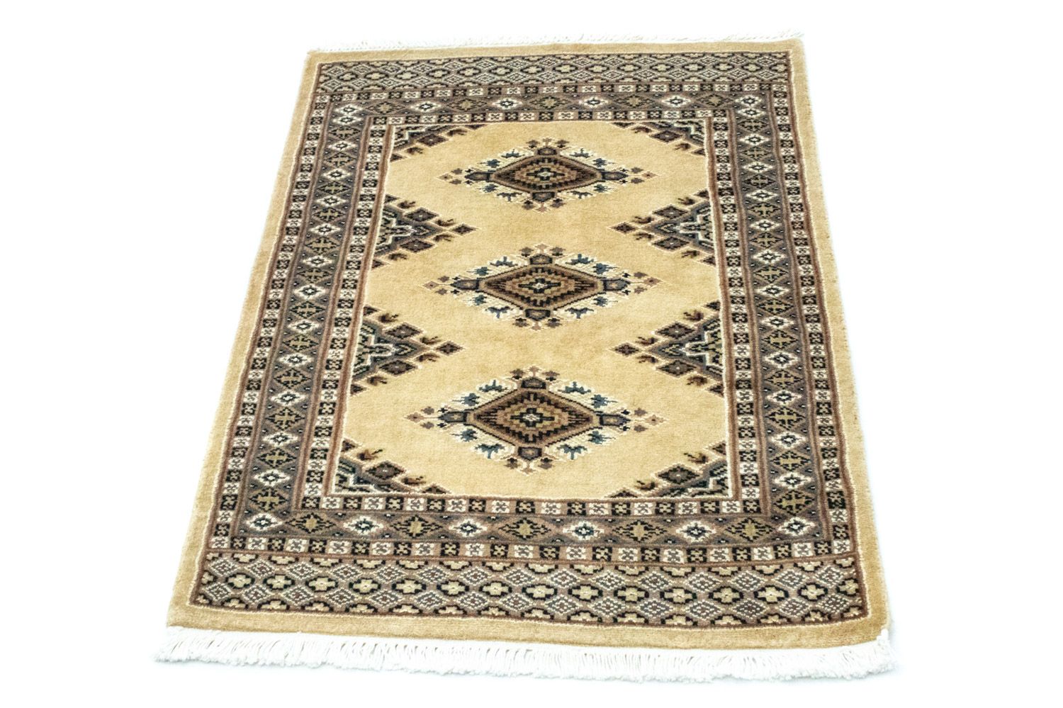 Alfombra Pakistani - 92 x 64 cm - beige