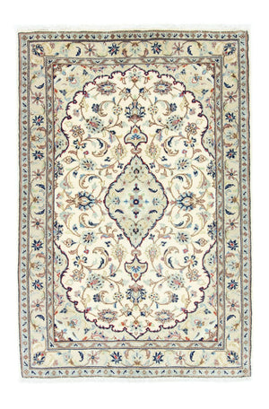 Alfombra persa - Keshan - 150 x 103 cm - beige