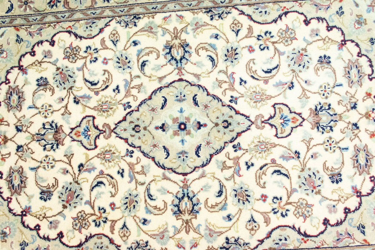 Alfombra persa - Keshan - 150 x 103 cm - beige