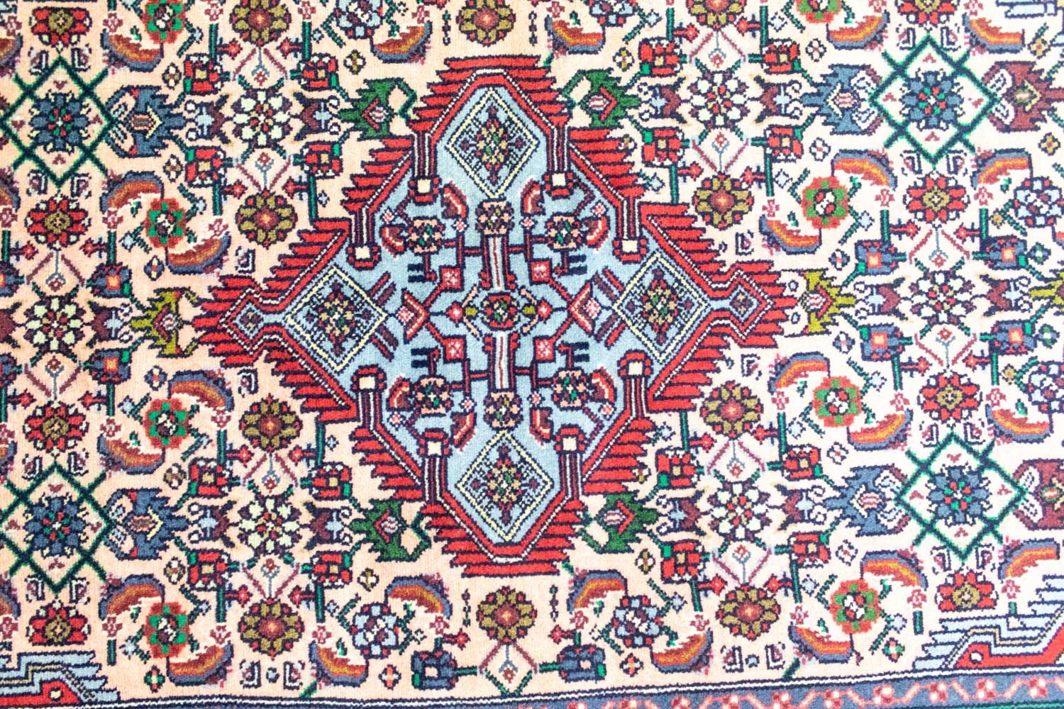 Alfombra persa - Nómada - 157 x 102 cm - azul