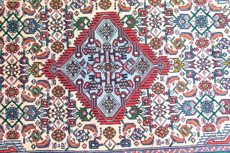 Alfombra persa - Nómada - 157 x 102 cm - azul