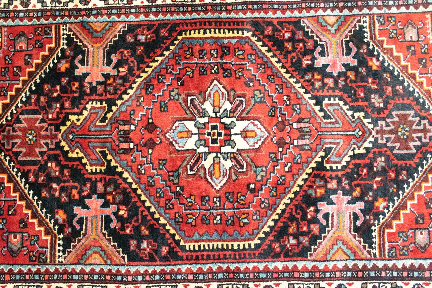 Alfombra persa - Nómada - 161 x 94 cm - rojo
