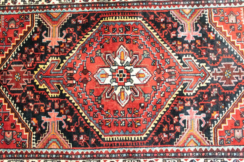 Alfombra persa - Nómada - 161 x 94 cm - rojo