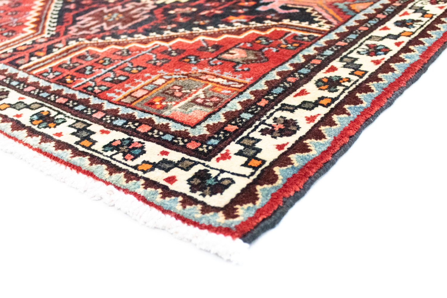 Alfombra persa - Nómada - 161 x 94 cm - rojo