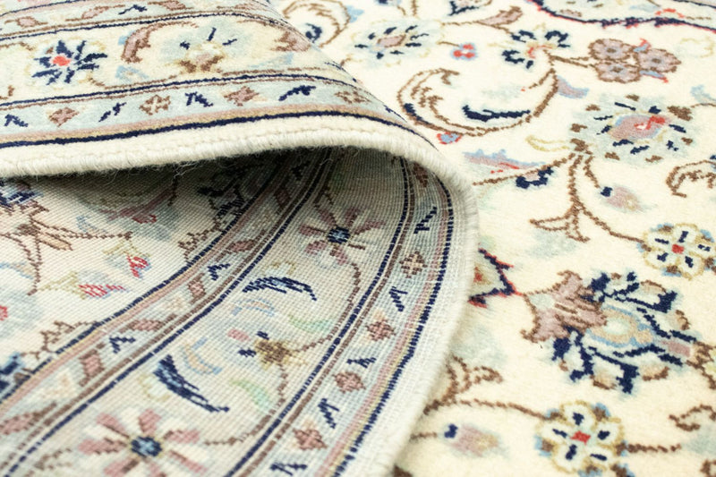 Alfombra persa - Keshan - 152 x 98 cm - beige