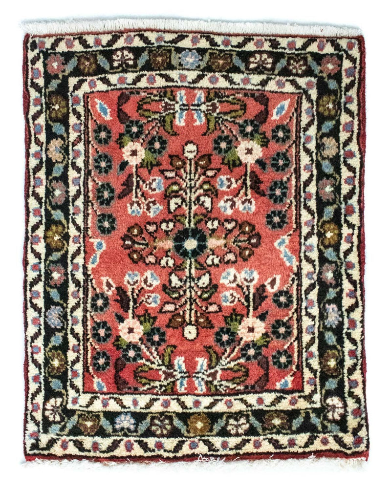 Alfombra persa - Nómada - 60 x 40 cm - naranja