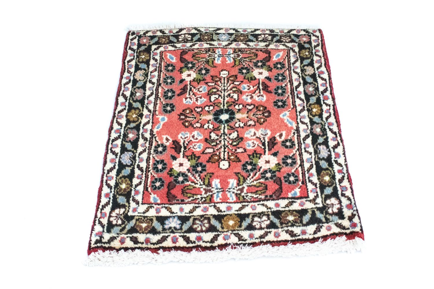 Alfombra persa - Nómada - 60 x 40 cm - naranja