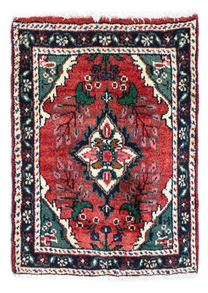 Alfombra persa - Nómada - 60 x 40 cm - rojo