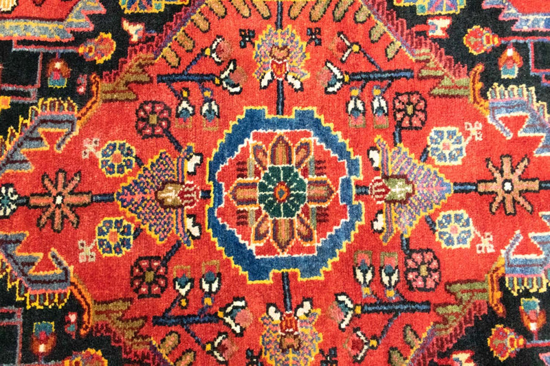 Alfombra persa - Nómada - 150 x 100 cm - naranja