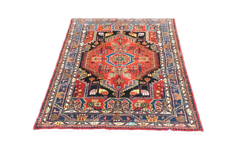 Alfombra persa - Nómada - 150 x 100 cm - naranja