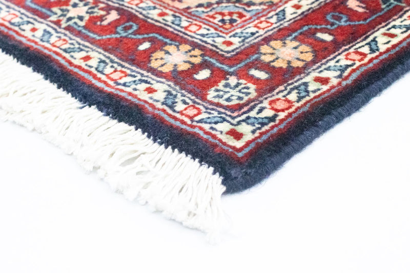 Alfombra persa - Bidjar - 90 x 70 cm - azul