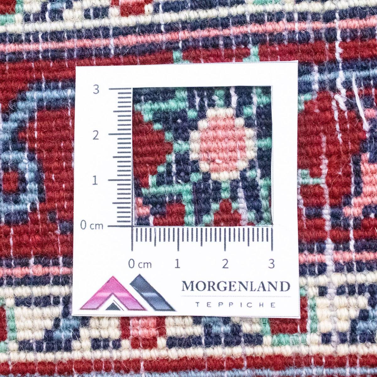 Alfombra persa - Bidjar - 90 x 70 cm - azul