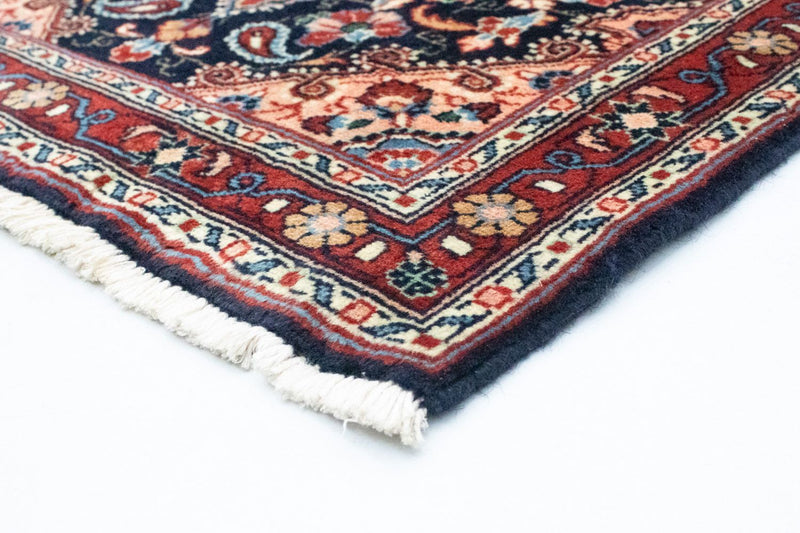 Alfombra persa - Bidjar - 90 x 73 cm - azul