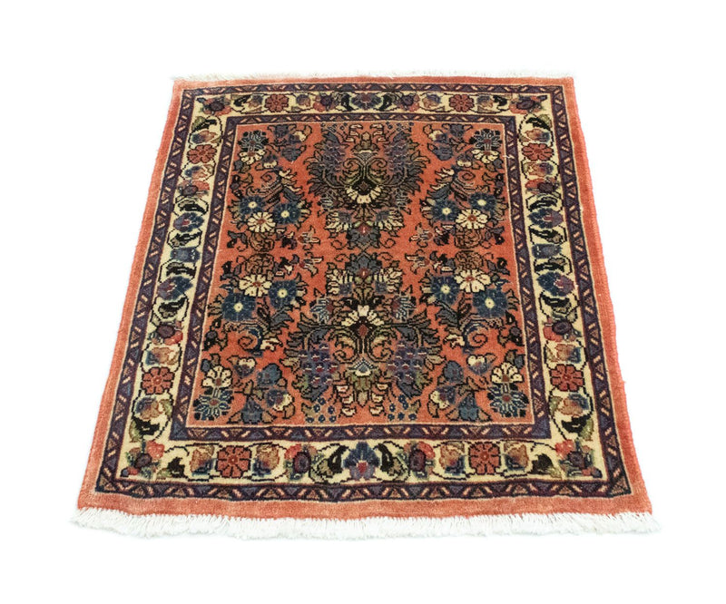 Alfombra persa - Clásica cuadrado  - 75 x 65 cm - marrón