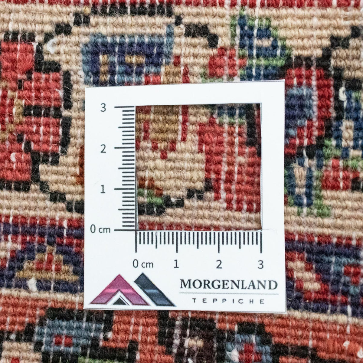 Alfombra persa - Clásica cuadrado  - 75 x 65 cm - marrón