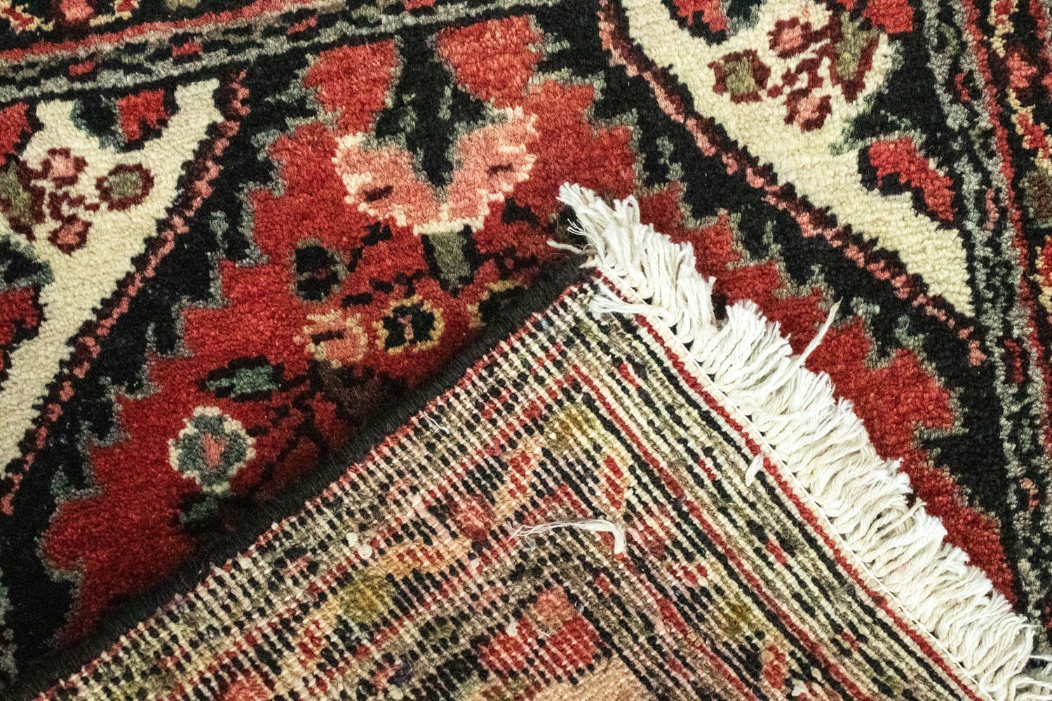 Alfombra persa - Nómada - 65 x 45 cm - marrón